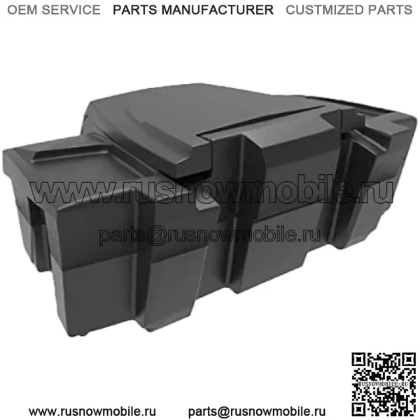 Задний грузовой ящик MotoAlliance UTV - водонепроницаемый ящик для инструментов JEMCO 148 QT - совместим с моделями Polaris RZR 900 и 1000S, а также Trail - Image 3