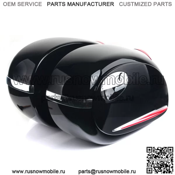 Жесткий пластиковый боковой ящик для мотоцикла Harley Davidson - Image 3