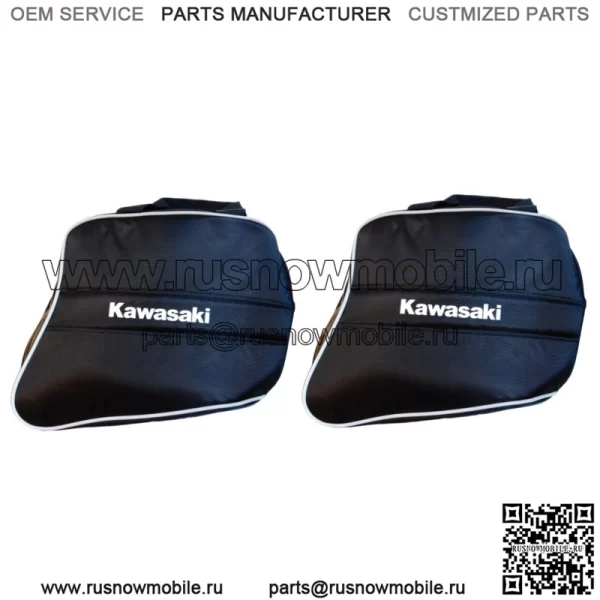 Пара вкладышей OEM для седельной сумки Kawasaki Ninja Versys 1000 650 2014-2023 гг. 100LUU-0004