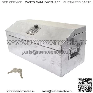 30" x 13" x 13" Ящик для инструментов из алюминия для квадроцикла, автомобиля, прицепа, пикапа, багажника