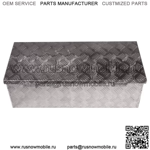 30" x 13" x 10" алюминиевый ящик для инструментов для пикапа кемпера с плоской платформой для автофургона - Image 2
