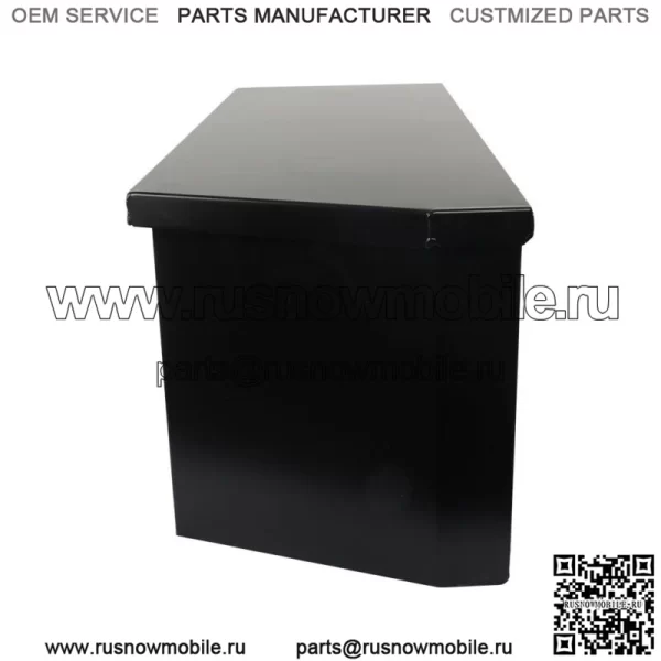 Ящик для прицепа с дышлом 2.31cu.ft Ящик для инструментов прицепа черный стальной 35 x 12.2 x 11.8 дюймов - Image 4