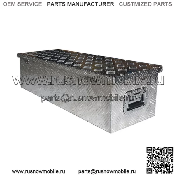 39" x 13" x 10" ящик для инструментов для прицепа кемпера пикапа с плоской платформой для хранения под кузовом - Image 4