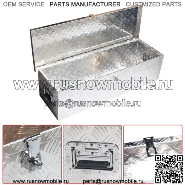 39" x 13" x 10" ящик для инструментов для прицепа кемпера пикапа с плоской платформой для хранения под кузовом - Image 5