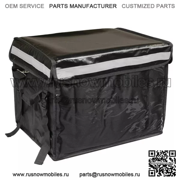 XL 62L термоизолированный контейнер для доставки для мотоциклов, скутеров, доставка еды