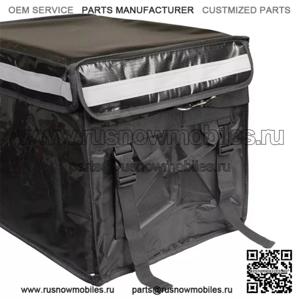 XL 62L термоизолированный контейнер для доставки для мотоциклов, скутеров, доставка еды - Image 2